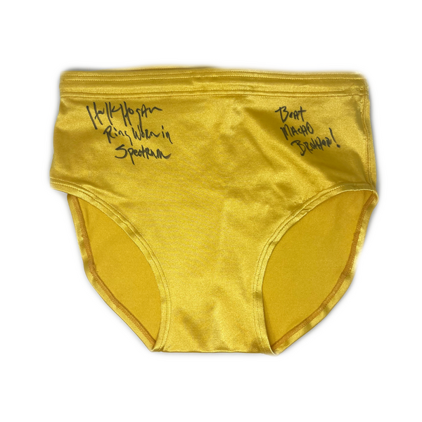 Ring Worn Hulk Hogan Trunk Autographed