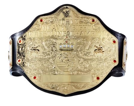 hulk hogan wwe heavyweight championship replica belt