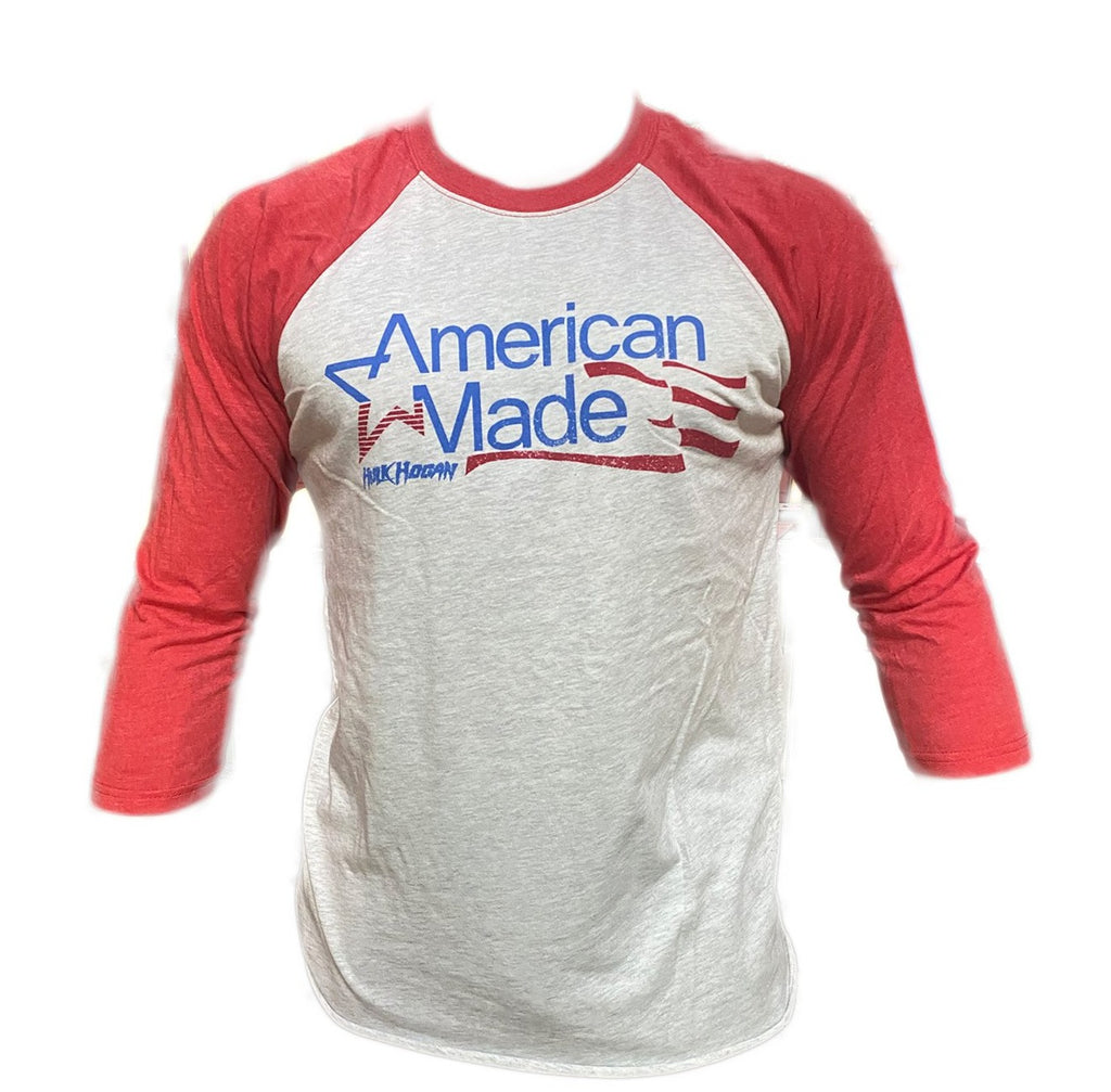 American Made half sleeve red
