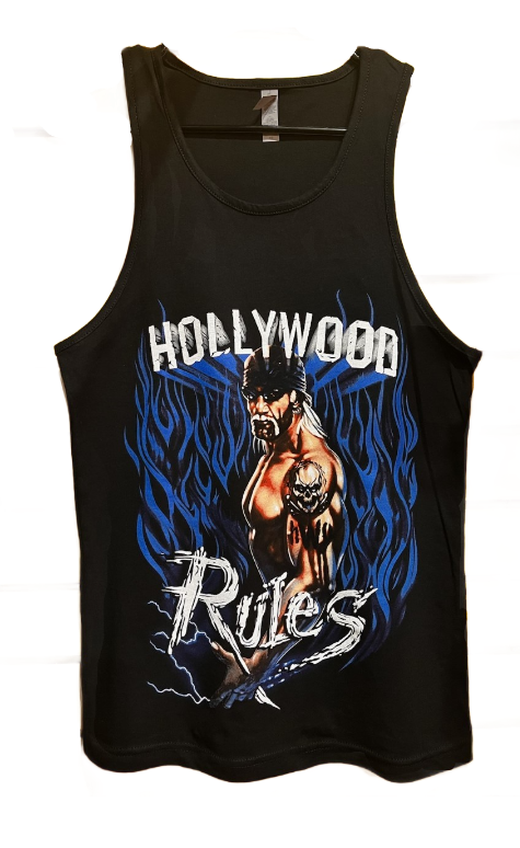 Hollywood Rules Blue Flame Men's Tank