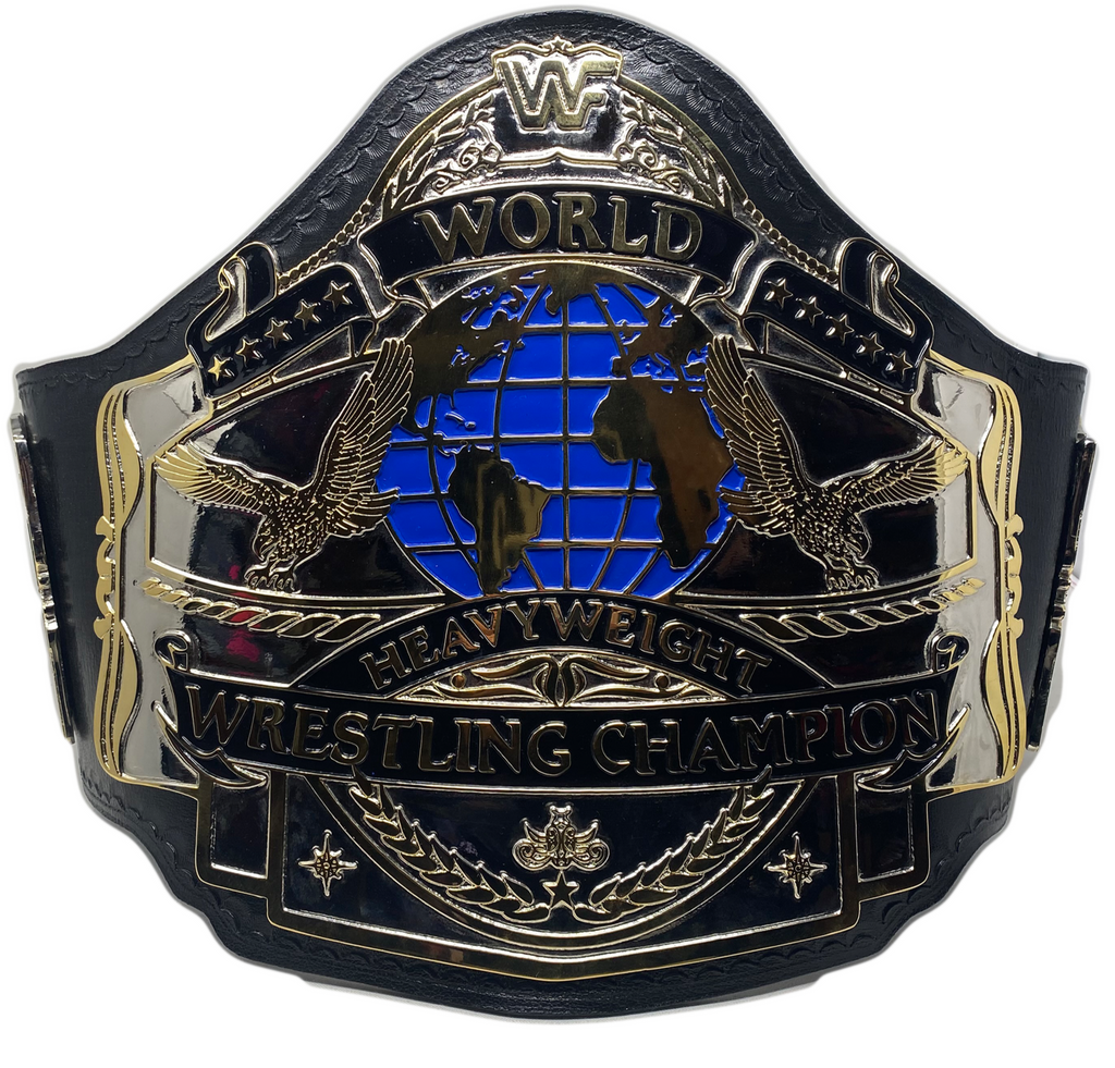 WWF Andre Heavyweight 87 24K Gold Zinc Championship Belt (Signed)