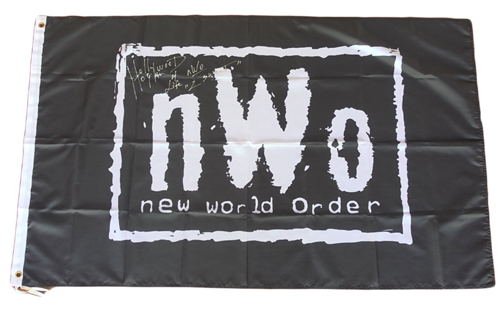 Signed Nwo Flag