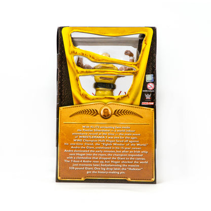 WWE Defining Moments Hulkamania Hulk Hogan Autographed Figure back