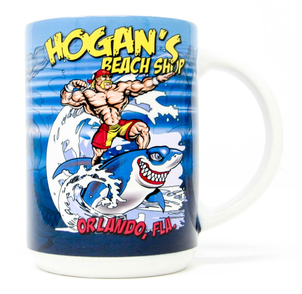 Hogans Beach Shop Shark Mug