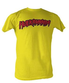 Yellow Hulkamania Youth T-Shirt