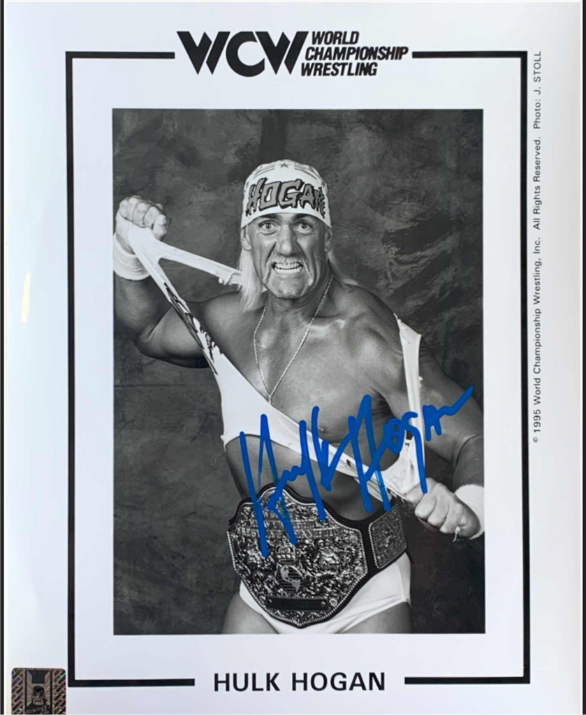 Original WCW Hulk Hogan 8x10