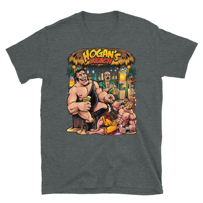 Hogan's Beach Shop Andre and Hulk Hogan Short-Sleeve Unisex T-Shirt