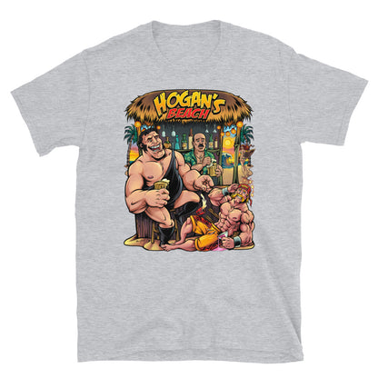 Hogan's Beach Shop Andre and Hulk Hogan Short-Sleeve Unisex T-Shirt