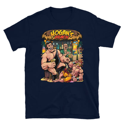 Hogan's Beach Shop Andre and Hulk Hogan Short-Sleeve Unisex T-Shirt