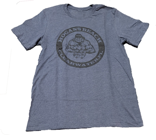 Blue HBS Circle Crab Adult T-Shirt