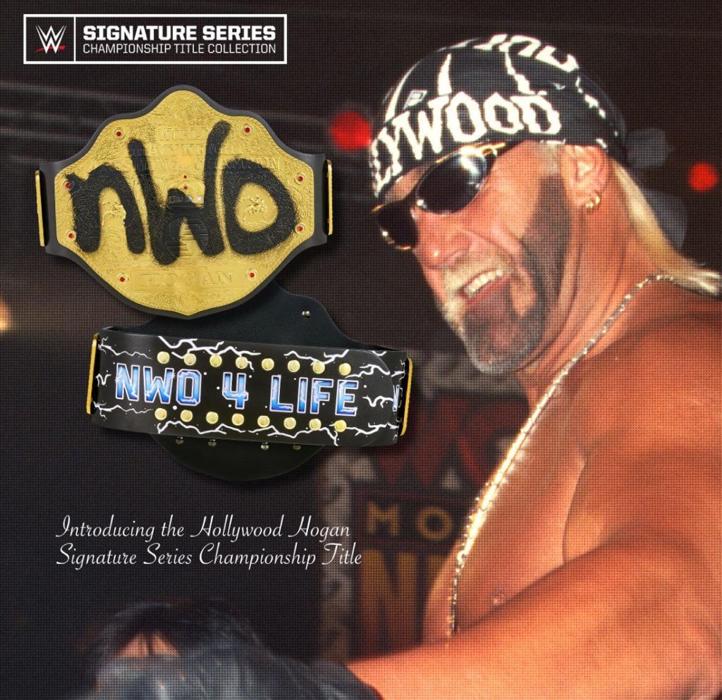 Hollywood Hogan "Signature Series" Championship Replica Title
