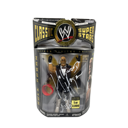 Signed WWE Classic Super Stars "Hollywood" Hulk Hogan nWo Action Figure (RARE - 1 of 3,000)