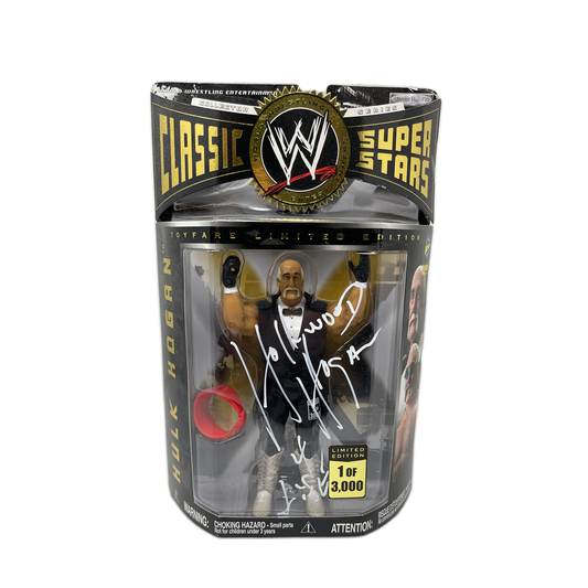 Signed WWE Classic Super Stars "Hollywood" Hulk Hogan nWo Action Figure (RARE - 1 of 3,000)