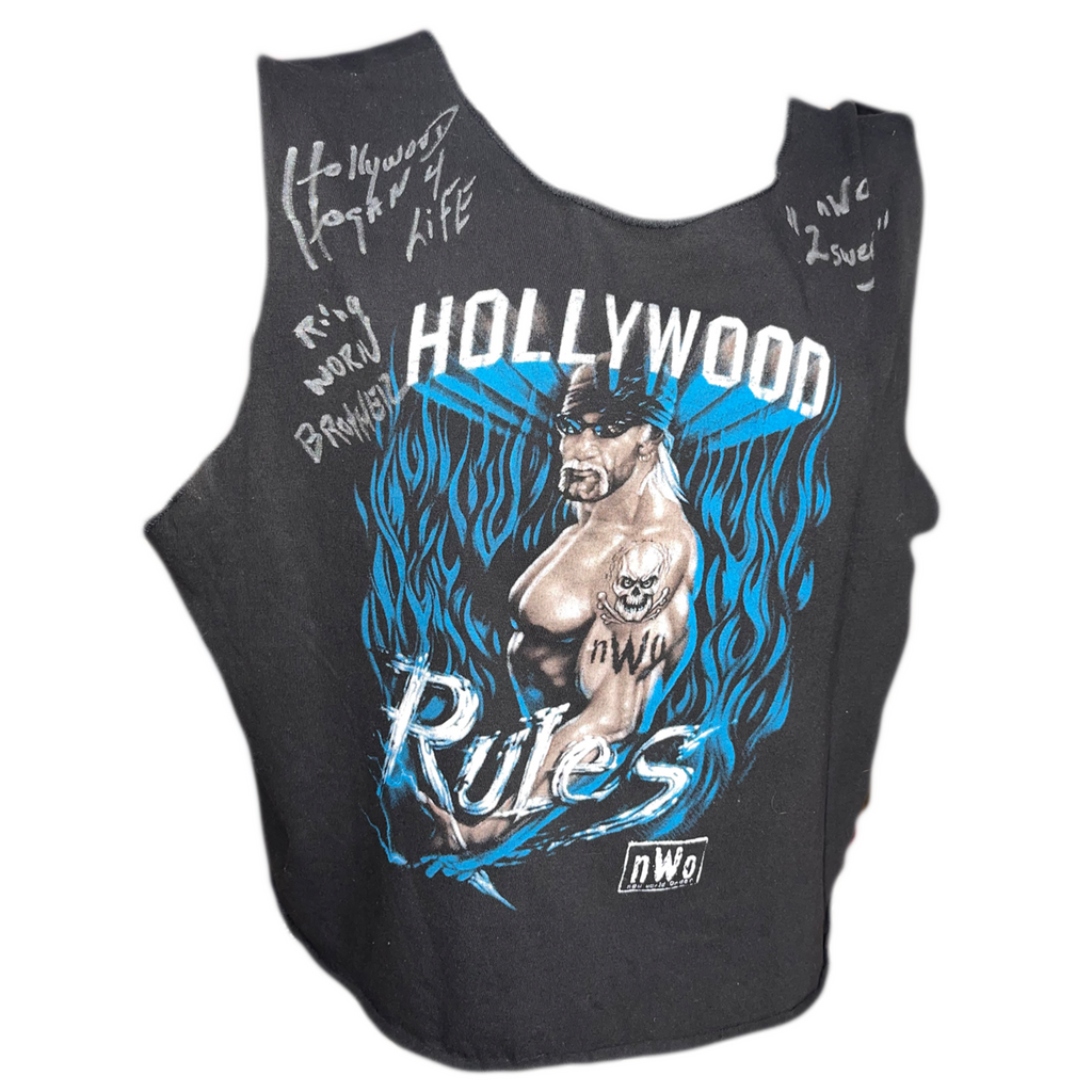 Hollywood Rules Hulk Hogan Worn Autographed Tank