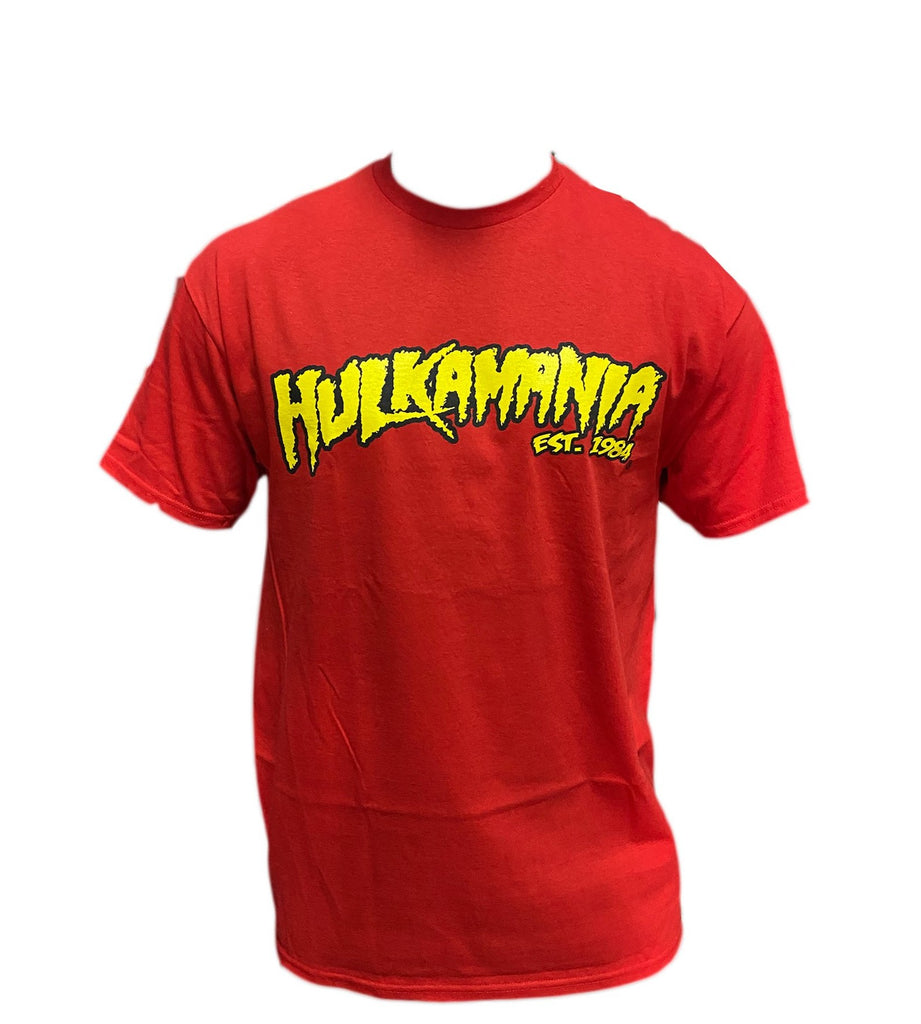 Red Hulkamania Tee – Hogan's Beach Shop