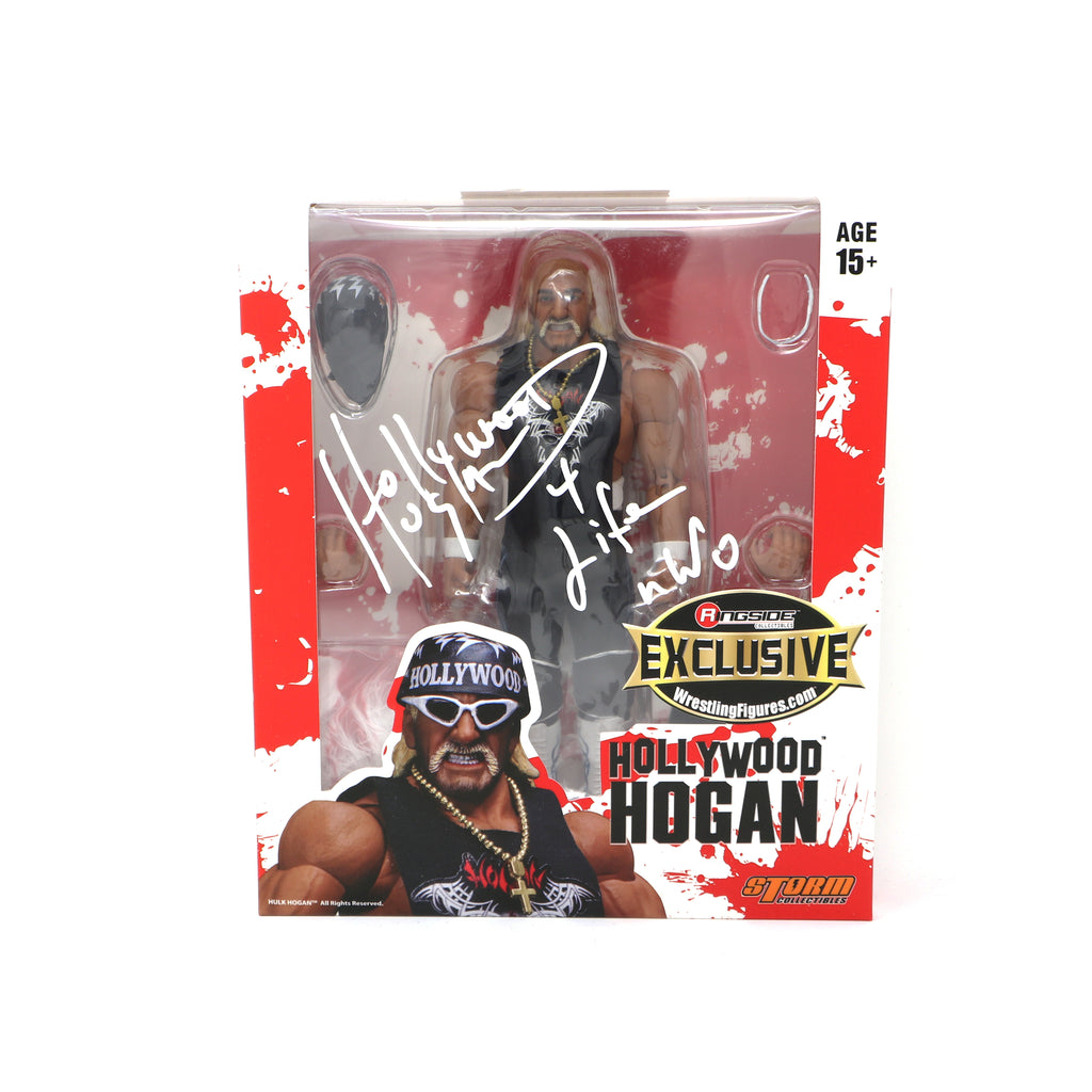 Hulk Hogan Signed Tribal Hollywood Hogan Ringside Collectibles Action Figure