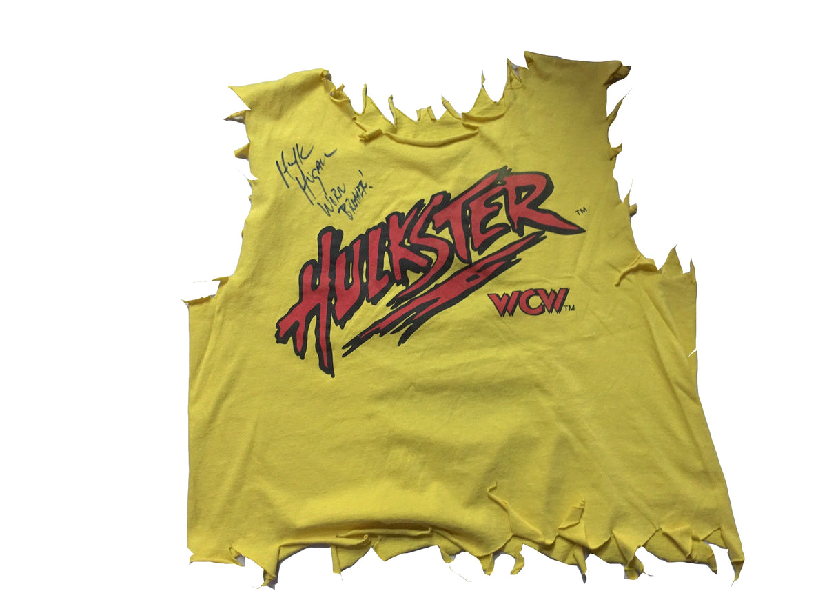 WCW Hulk Hogan Ring Worn Hulkster T-shirt – Hogan's Beach Shop