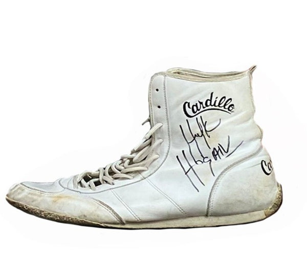 Autographed (Ring worn) Cardillo Wrestling boot was 